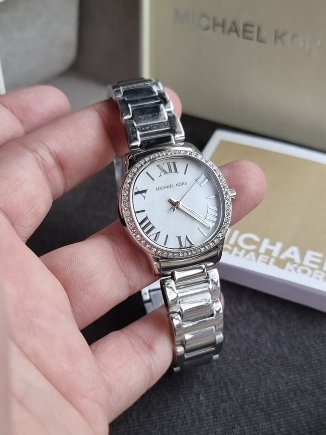 MICHAEL KORS  Sage Quartz Mother of Pearl Dial Ladies Watch MK4824 Main Image