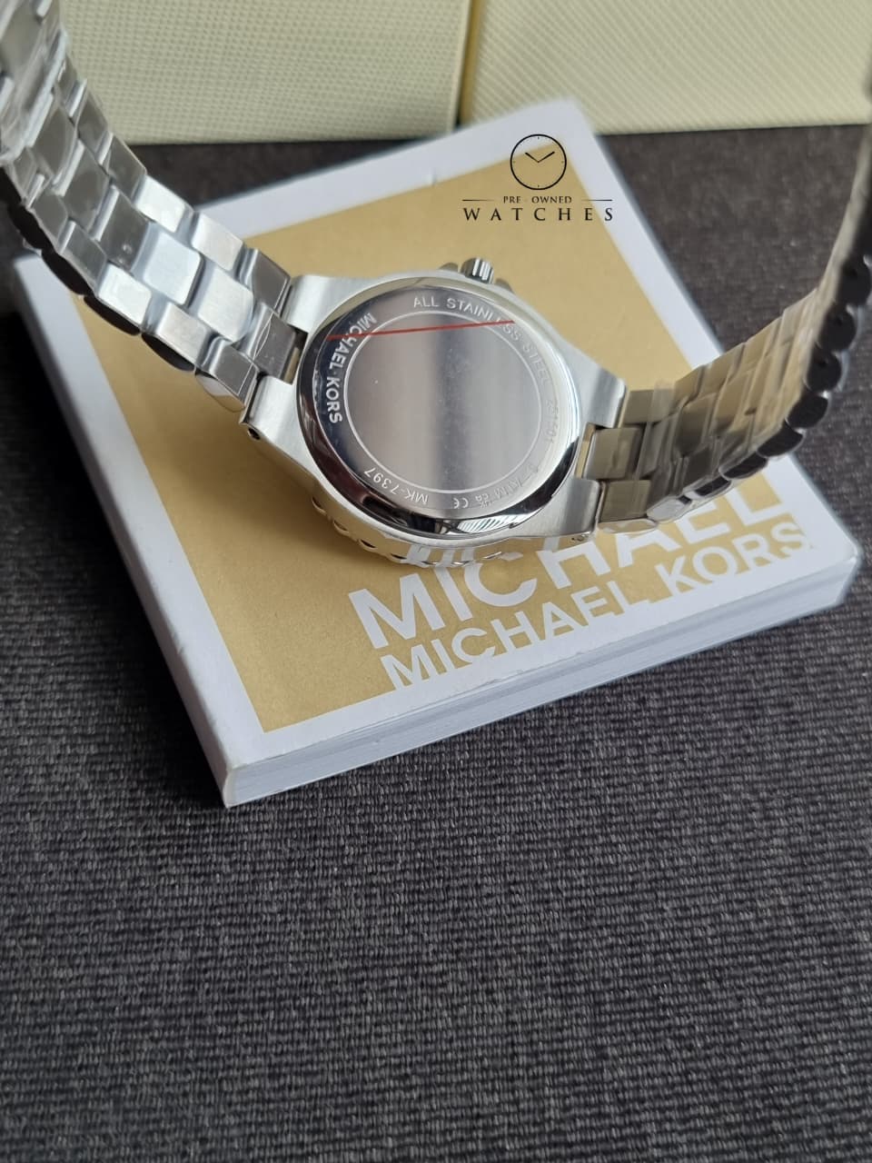 Michael Kors Lennox Silver Watch MK7397