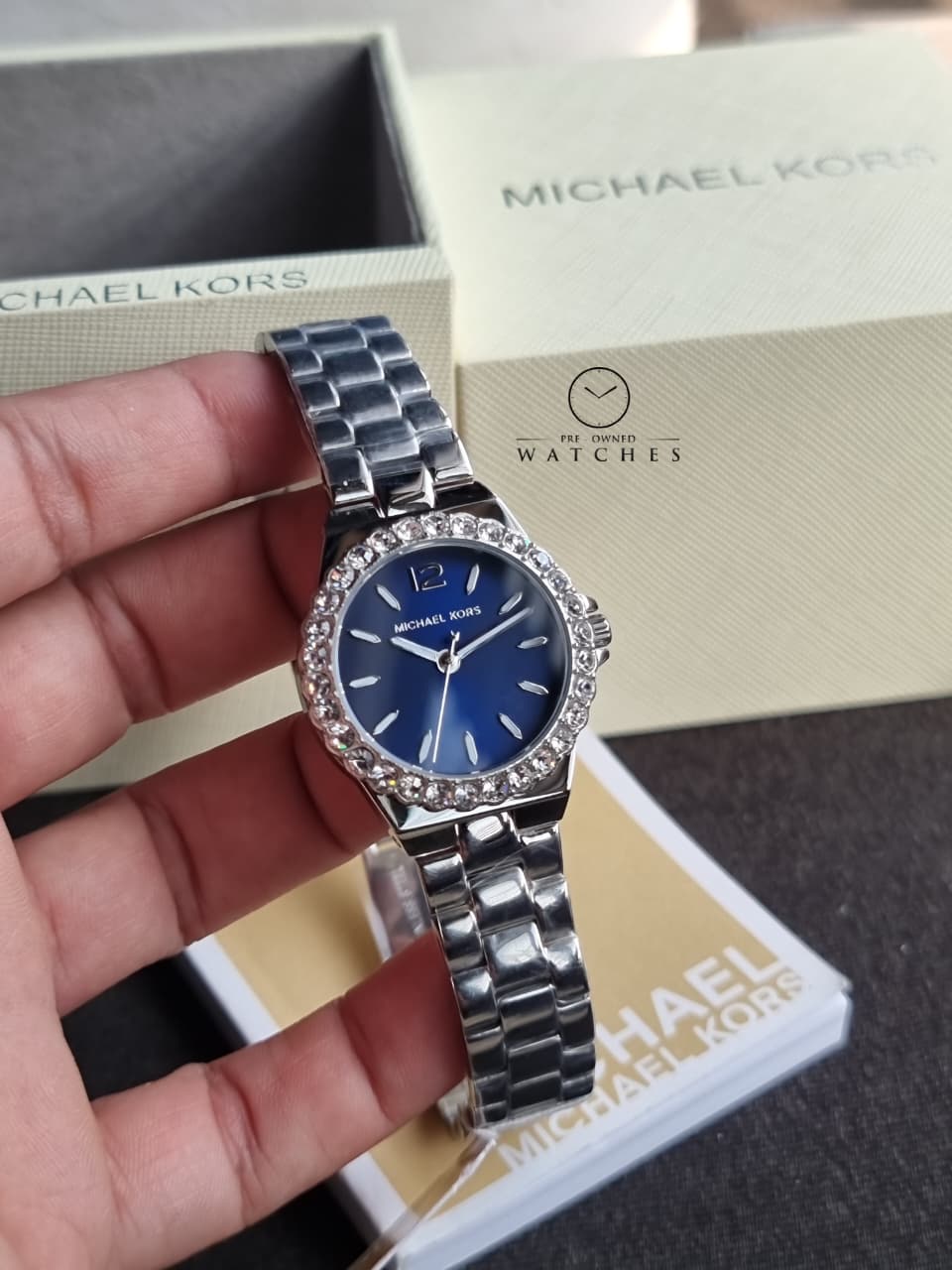 Michael Kors Lennox Silver Watch MK7397