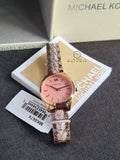 Michael Kors Women’s Quartz Stainless Steel Mother of Pearl Dial 38mm Watch MK6674
