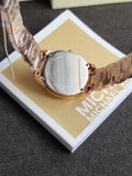 Michael Kors Women’s Quartz Stainless Steel Mother of Pearl Dial 38mm Watch MK6674
