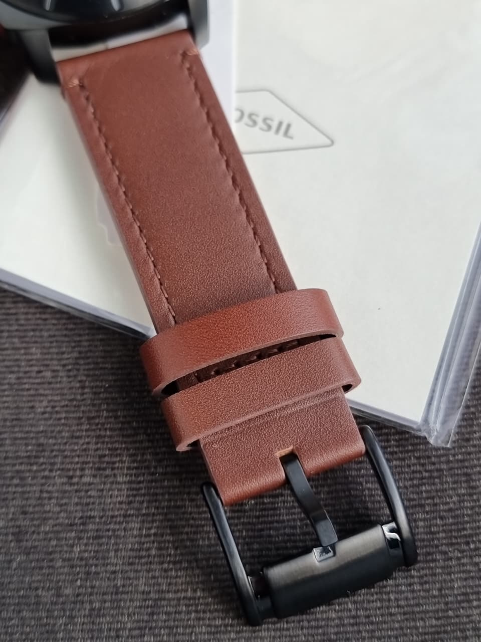 Fossil Privateer Chronograph Brown Leather Watch - BQ2820