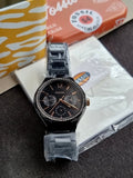 Fossil Bq2465 Ladies Watch Black Dial Black Casing Cosmograph Quartz Wath