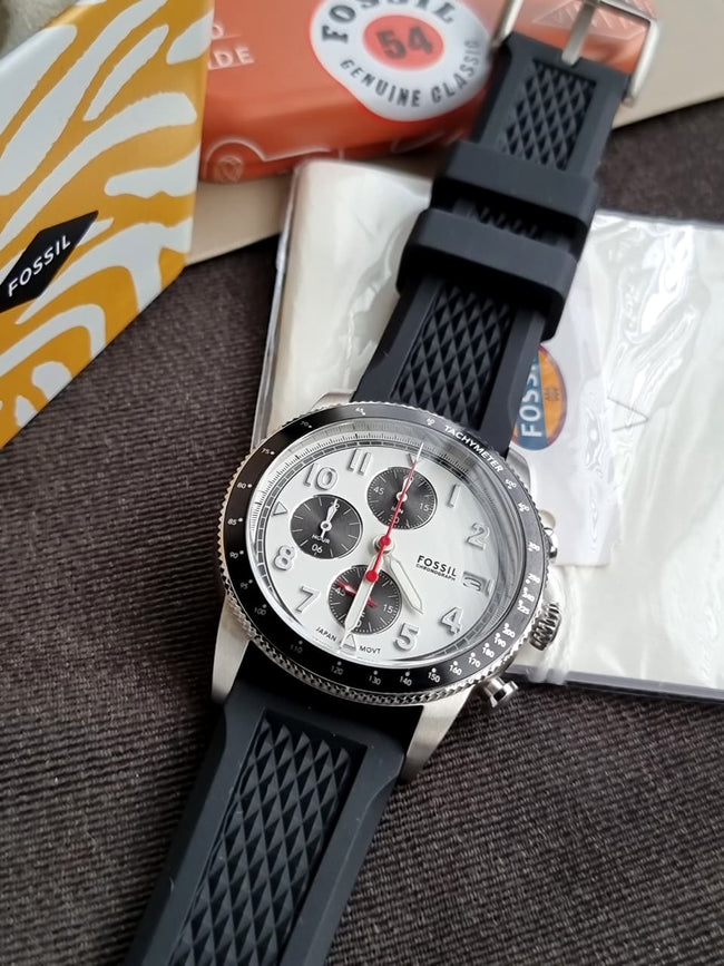 Fossil Men's Sport Tourer Quartz Stainless Steel Chronograph Watch FS6087 Main Image