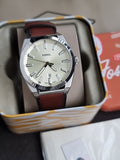 Fossil Men's Everett Quartz Stainless Steel Three-Hand Watch Fs6071