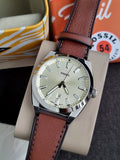 Fossil Men's Everett Quartz Stainless Steel Three-Hand Watch Fs6071