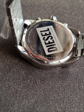 Diesel Spiked Men's Watch, Chronograph Watch with Stainless Steel Bracelet
