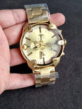 Diesel Spiked Men's Watch, Chronograph Watch with Stainless Steel Bracelet  DZ4608
