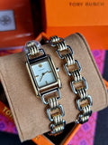 Tory Burch Women's Eleanor Mini Stainless Steel Bracelet Watch