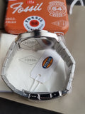Everett Three-Hand Date Stainless Steel Watch Fs5821