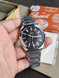 Everett Three-Hand Date Stainless Steel Watch Fs5821