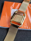 Tory Burch Phipps Gold Stainless Steel Mesh Women's Watch TBW7250