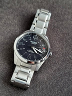 Pulsar Solor Operated Black Dial 39mm Quartz Watch
