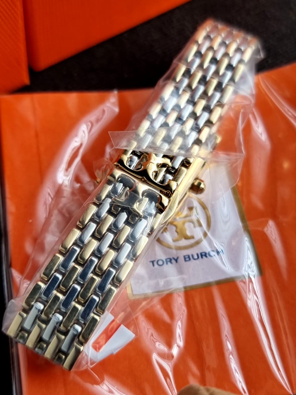 Tory Burch Women's Eleanor Mini Stainless Steel Bracelet Watch