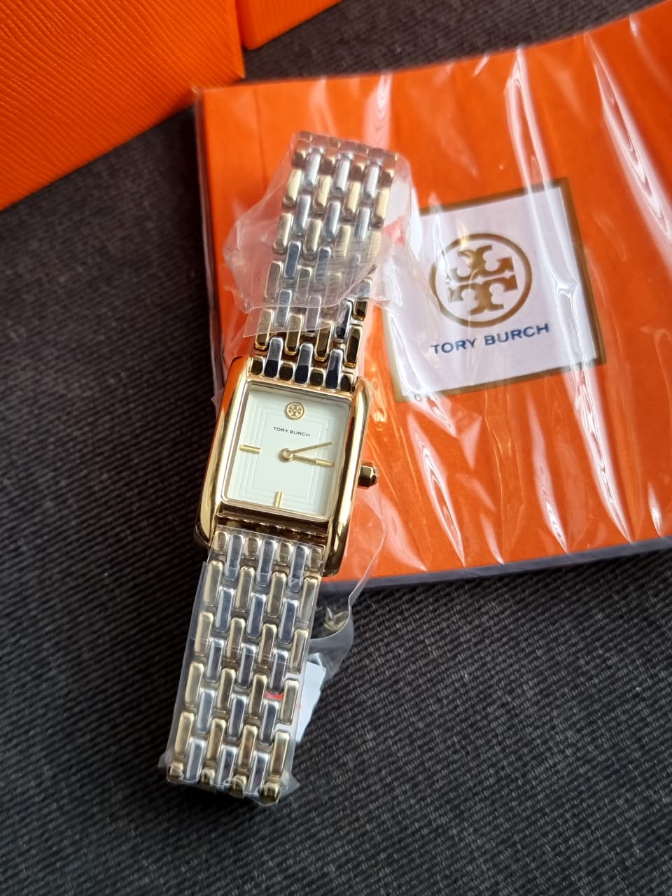 Tory Burch Women's Eleanor Mini Stainless Steel Bracelet Watch