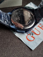 Guess Men’s Quartz Blue Stainless Steel Blue Dial 44mm Watch GW0454G4
