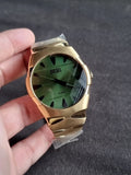 Diesel Stainless Steel Analog White Dial Men's Watch-Dz2214, Band Color:Gold