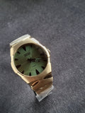 Diesel Stainless Steel Analog White Dial Men's Watch-Dz2214, Band Color:Gold