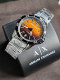 Armani Exchange Men’s Quartz Black Stainless Steel Black Dial 44mm Watch AX1964