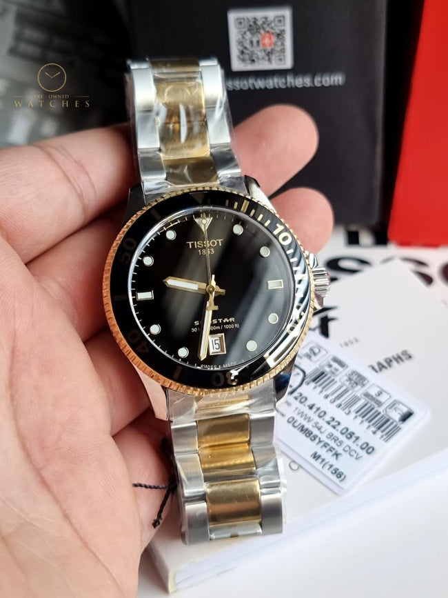 TISSOT  T-Sport Quartz Black Dial Men's Watch Item No. T120.410.22.051.00 Main Image