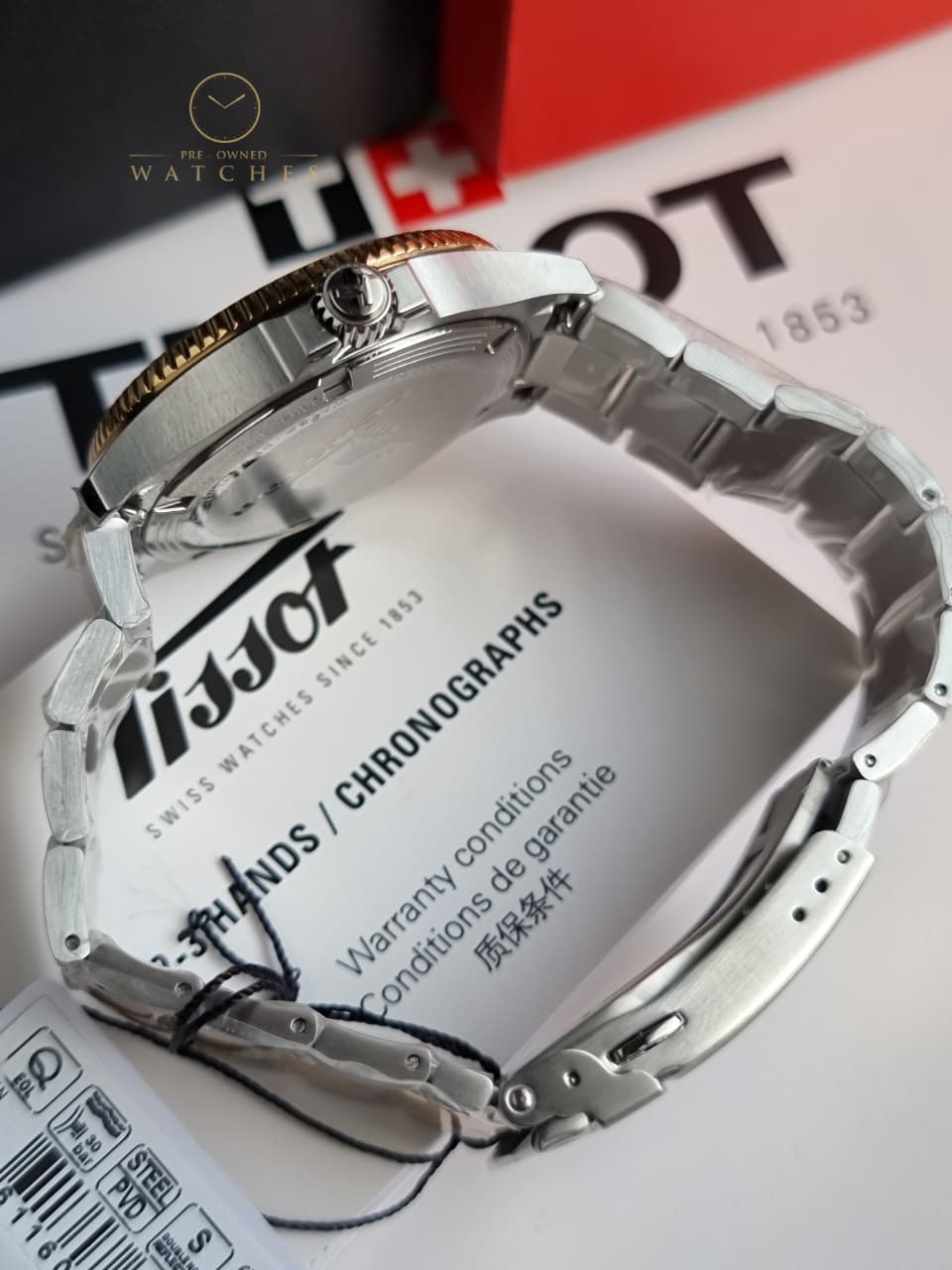TISSOT  T-Sport Quartz Black Dial Men's Watch Item No. T120.410.22.051.00