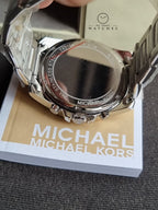 Michael Kors Men’s Quartz Two-tone Stainless Steel Black Dial 44mm Watch MK8901