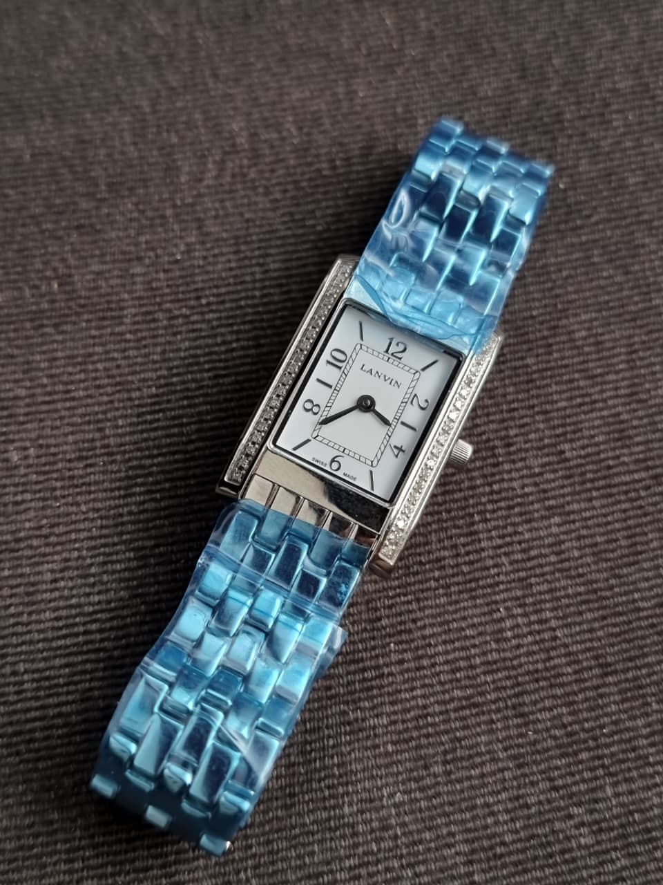 Lanvin Swiss Made Silver Chain Quartz Watch