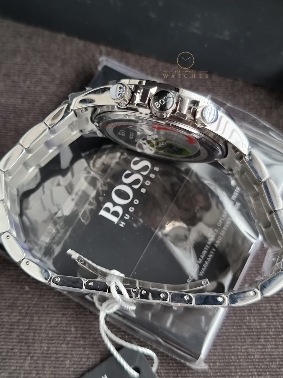 HUGO BOSS Ikon Stainless Steel Chronograph Men's Watch HB1512963