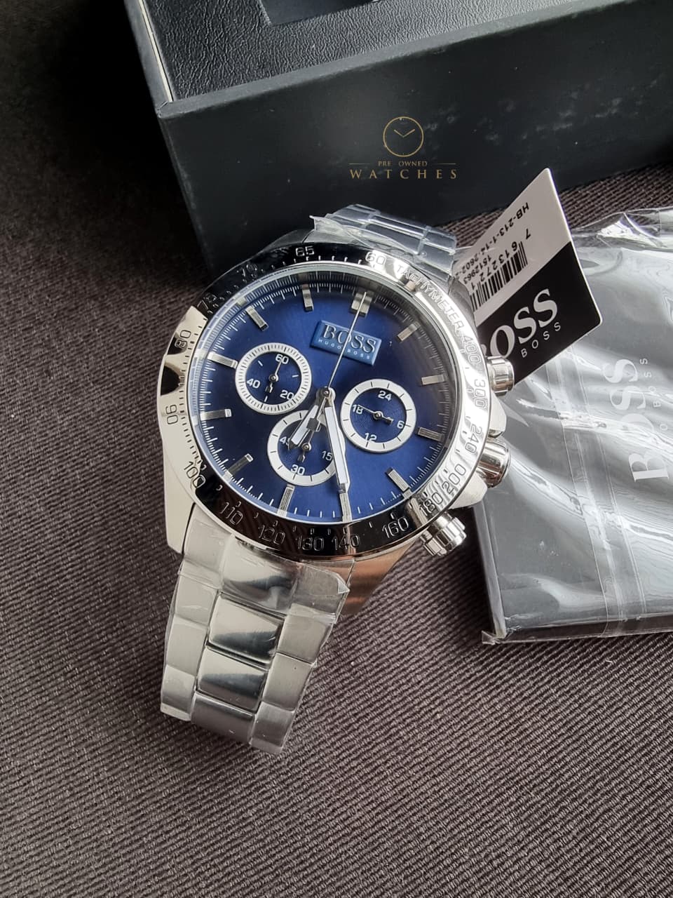 HUGO BOSS Ikon Stainless Steel Chronograph Men's Watch HB1512963