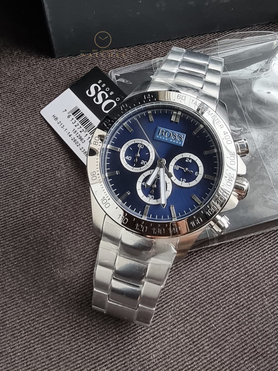 HUGO BOSS Ikon Stainless Steel Chronograph Men's Watch HB1512963