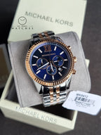 MICHAEL KORS Lexington Chronograph Navy Dial Men's Watch MK8412