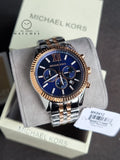 MICHAEL KORS Lexington Chronograph Navy Dial Men's Watch MK8412