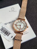 Emporio Armani Women’s Analog Stainless Steel Mother of Pearl Dial 32mm Watch AR11320