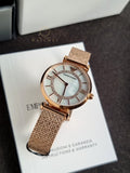 Emporio Armani Women’s Analog Stainless Steel Mother of Pearl Dial 32mm Watch AR11320