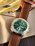 Fossil Privateer Chronograph Brown Leather Watch BQ2821