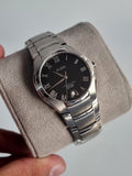 ALBA Men Sapphire Glass Stainless Steel Roman Index Date Watch VX42-X191 B 36mm
