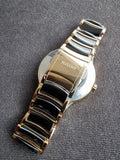 Rado Centrix Two-tone Ceramic Black Dial Automatic Watch for Gents - R30163162