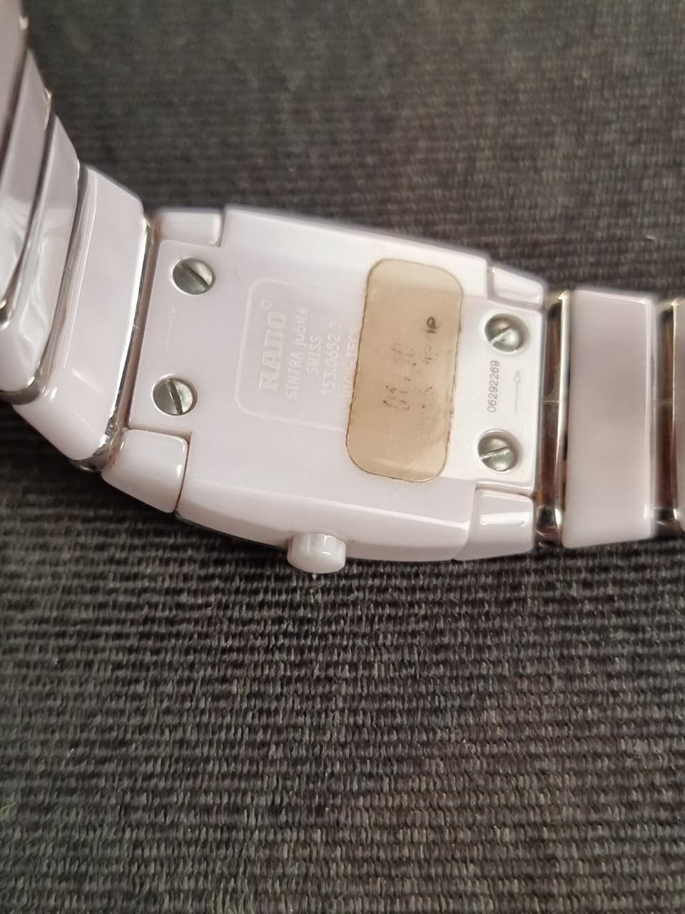 Rado Sintra Women's Watch Quartz Diamond Ceramic Pink Sapphire Swiss R13652901