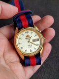 Orient Golden Casing Nato Strap After Market 36mm Dial Automatic Watch