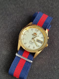 Orient Golden Casing Nato Strap After Market 36mm Dial Automatic Watch