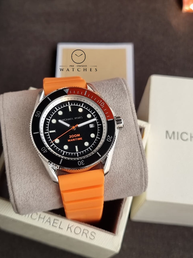 Michael Kors Maritime Orange Watch MK9157 Main Image
