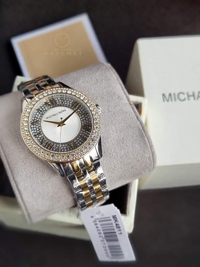 Michael Kors MK4811 Ladies Harlowe Watch Hover Image
