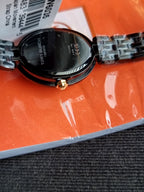 Tory Burch The Oval Black Analogue Watch TBW6035