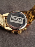 Diesel Split Chronograph Gold-Tone Stainless Steel Watch D4590