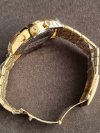 Diesel Split Chronograph Gold-Tone Stainless Steel Watch D4590