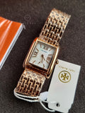 Tory Burch Women's The Eleanor Rose Gold-Tone Stainless Steel Bracelet Watch 25mm