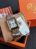 Tory Burch Women's The Eleanor Rose Gold-Tone Stainless Steel Bracelet Watch 25mm