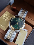 MICHAEL KORS Slim Runway Quartz Green Dial Men's Watch Item No. MK9149
