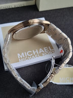 Michael Kors Oversized Slim Runway Men's Watch, Stainless Steel Watch for Men