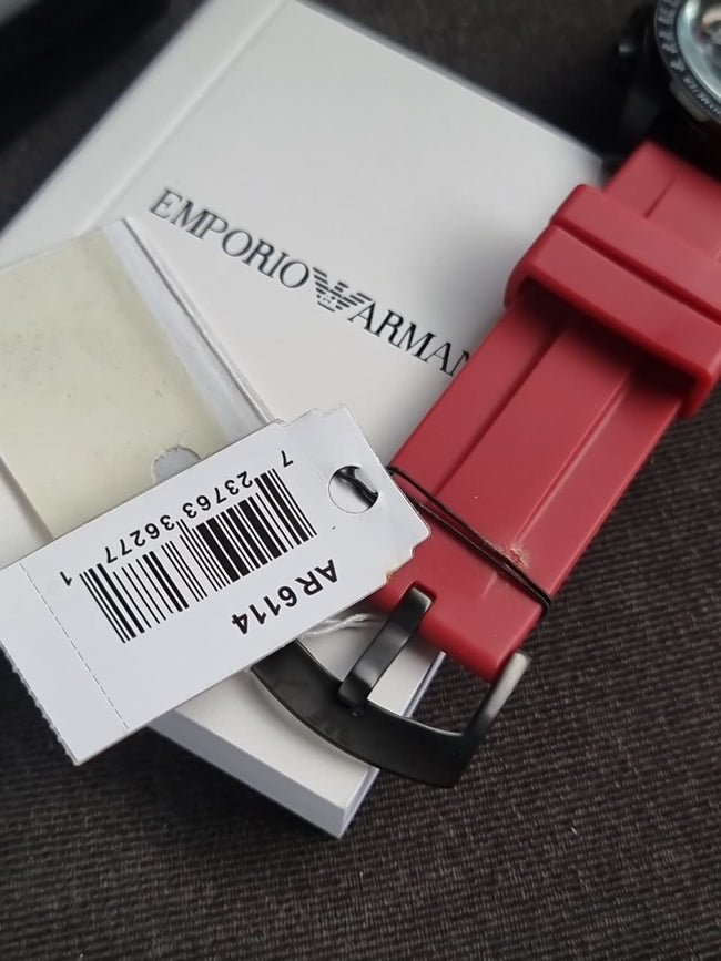 Emporio Armani MEN’S Chronograph Watch AR6114 – NEW/ORIGINAL Main Image